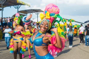 Dancers Cartagena Carnival, Colombia -